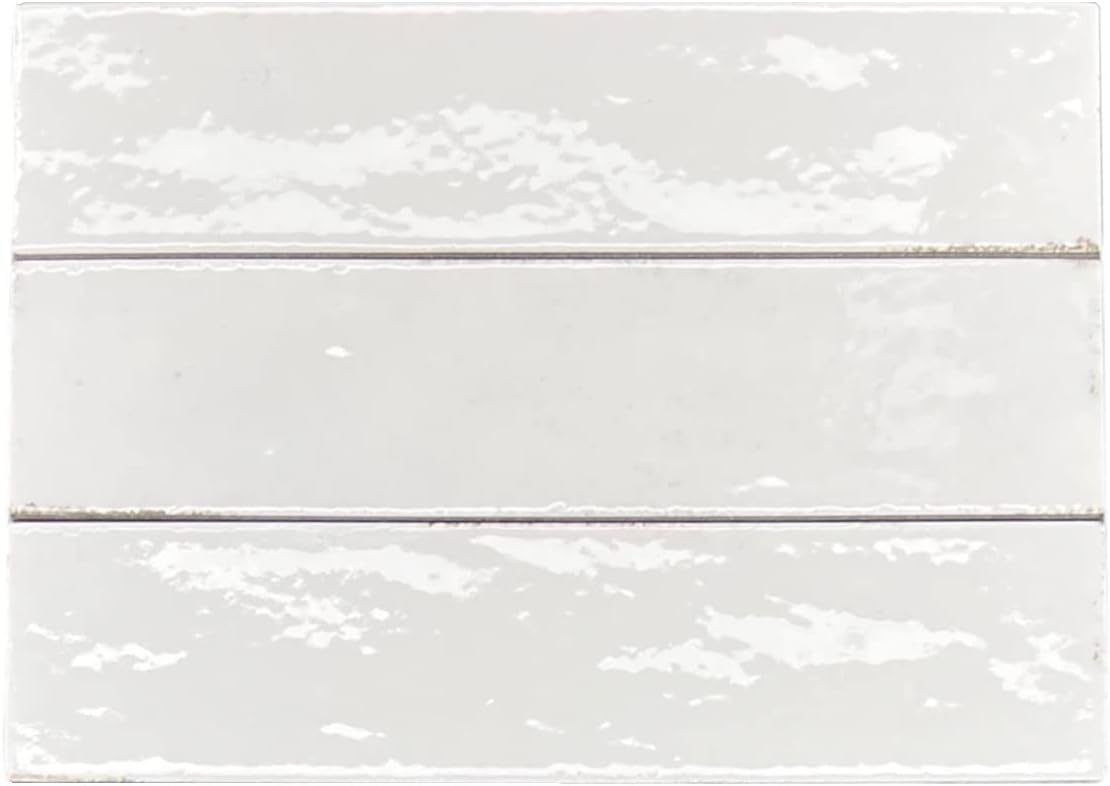 Tenedos Scandiano Handmade Glossy 2.5x10 Subway Porcelain Wall Tile backsplash for Kitchen, Bathroom Shower, Accent Decor, Fireplace (Dark Green, Box of 50 Pieces) (8 Square feet)