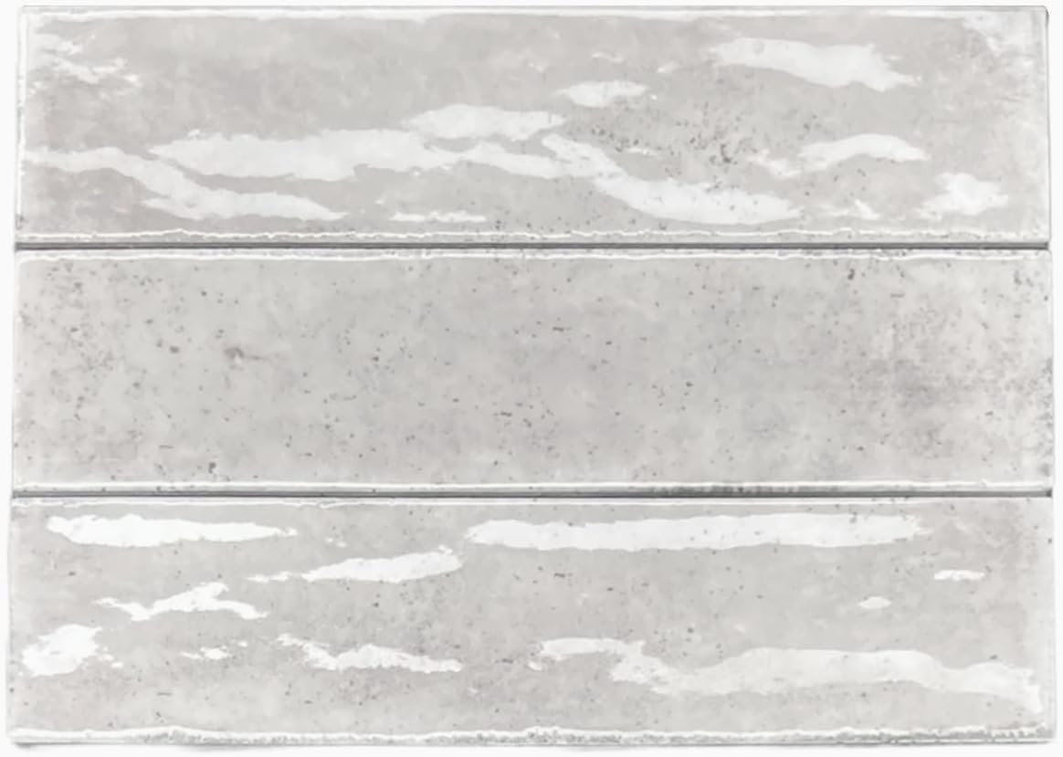 Tenedos Scandiano Handmade Glossy 2.5x10 Subway Porcelain Wall Tile backsplash for Kitchen, Bathroom Shower, Accent Decor, Fireplace (Dark Green, Box of 50 Pieces) (8 Square feet)