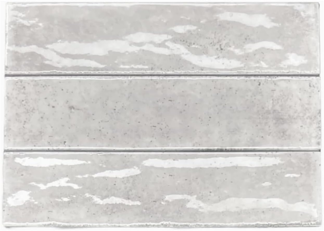 Tenedos Scandiano Handmade Glossy 2.5x10 Subway Porcelain Wall Tile backsplash for Kitchen, Bathroom Shower, Accent Decor, Fireplace (Dark Green, Box of 50 Pieces) (8 Square feet)