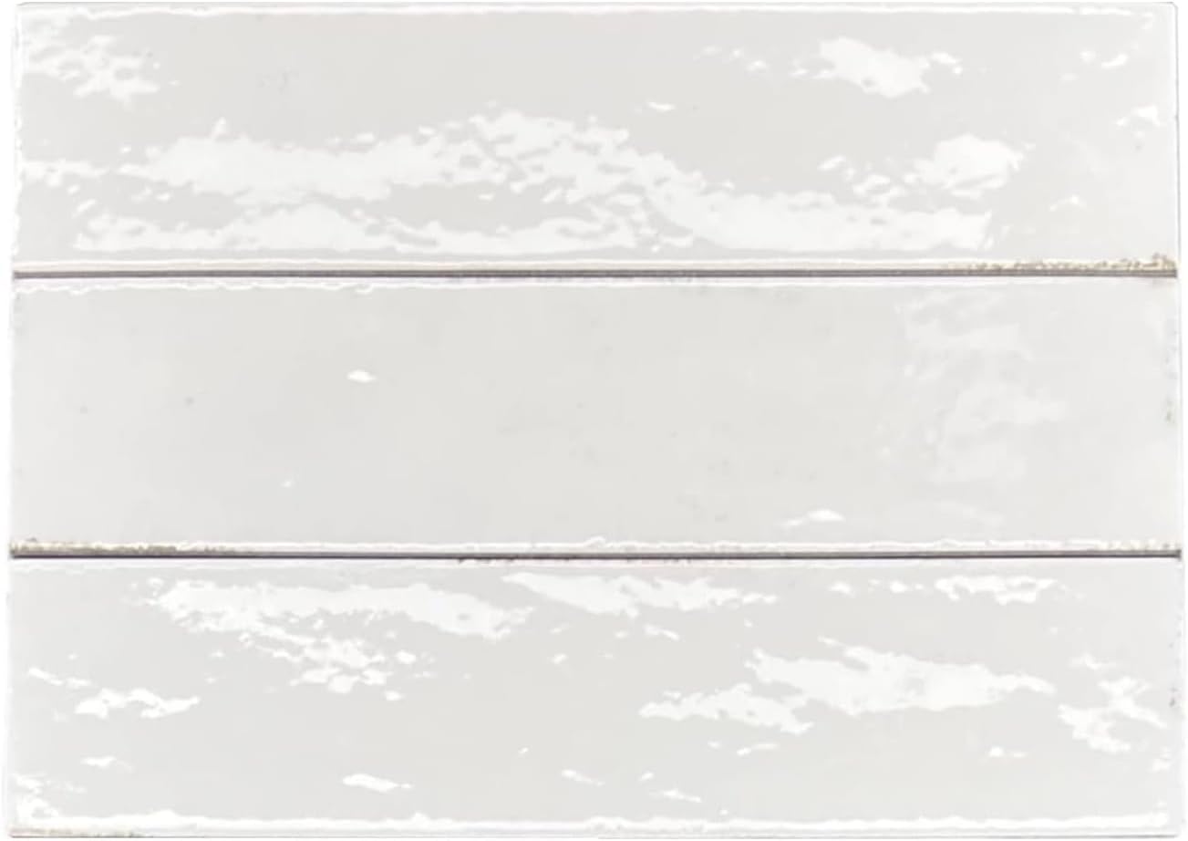 Tenedos Scandiano Handmade Glossy 2.5x10 Subway Porcelain Wall Tile backsplash for Kitchen, Bathroom Shower, Accent Decor, Fireplace (Dark Green, Box of 50 Pieces) (8 Square feet)