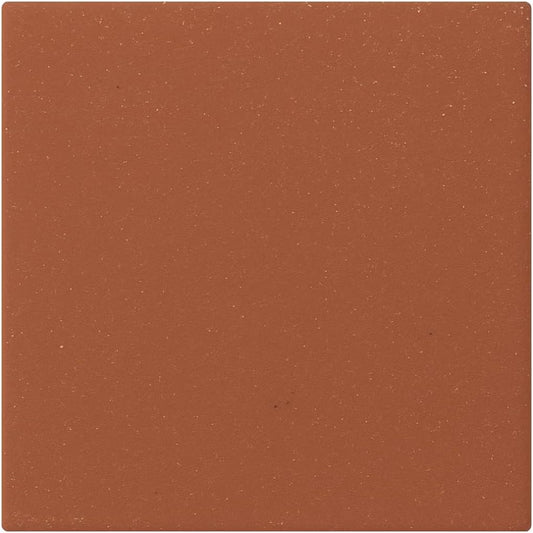 Alfagres 6x6 Colonial Red Smooth Quarry Tile – Durable Ceramic Floor Wall Tile Indoor and Outdoor Use,Matte Finish, Non-Slip Surface, Great For Restaurant Hotel Kitchen Spa, Premium Grade- 44 Tile Box