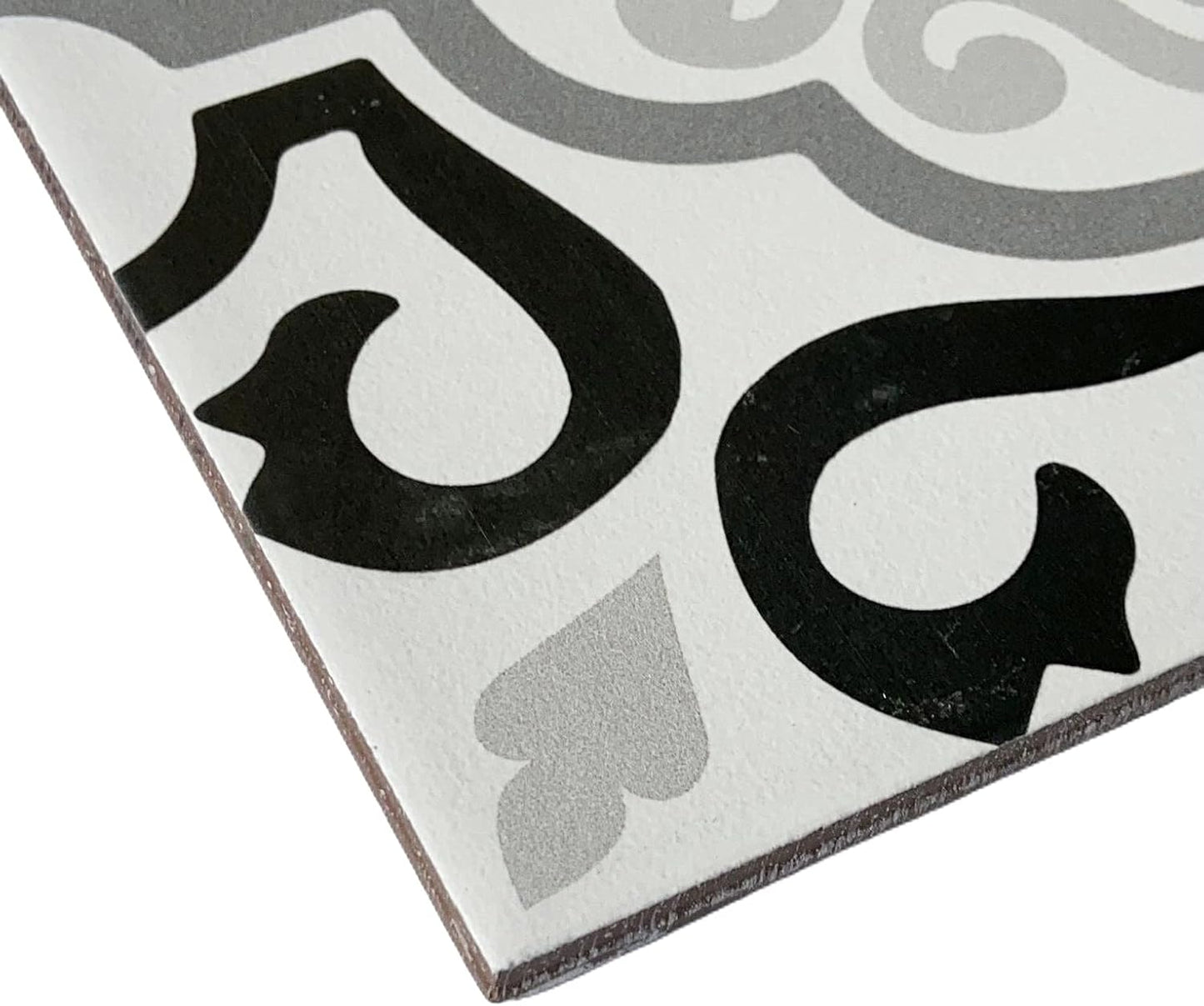 12x12 Marseille Encaustic Pattern Ceramic Tile Floor Wall (8)